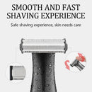 Kemei KM-1903 Unisex Private Electric Trimmer Electric Hair Shaver with LCD Display – All-in-One Full Body Hair Removal Device