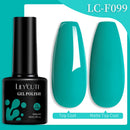 LILYCUTE Dark Grey Matte Color Series Gel Nail Polish Winter Long Lasting Full Coverage Manicure Soak Off Nails Art Gel Varnish