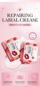 5/10/20pcs Fruit Crystal Collagen Lip Mask Hydrating Lips Moisturizer Plump Cherry Strawberry Lip Patches Lips Plumper Skin Care