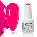 Arte Clavo Red Series Nail Polish Party Colors Gel Varnishes All For Nails Soak Off UV LED Semi Permanent Nail Art Remover Gel