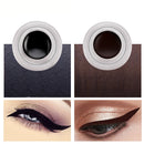 Two-Color, Two-Bottle, Natural, Easy-to-Apply, Sweat-Proof, Waterproof, Durable, Non-Smudging Eyeliner Cream Set