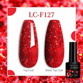 LILYCUTE 7ML Nail Gel Polish Nail Supplies Varnish Semi Permanent Nail Art Manicure Soak Off LED UV Gel Nail Varnishes