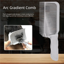 Barber Fade Combs Hair Cutting Tool Hair Comb Curved V-shaped Barber Comb Positioning Gradient Detangling Hair Magic Hot Sale