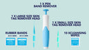 2 IN 1 Auto Micro Skin Tag Remover Device Standard And Micro Skin Tag Removal Kit Adult Mole Wart Remover Face Care Beauty Tools