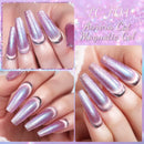 LILYCUTE 7ml Auroras Cat Magnetic Gel Nail Shining Glimmer Crystal Gel Polish Semi Permanent Soak Off UV Gel Nail Art Varnish