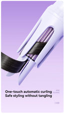 Using Salon Styling Tool Small Crimping Iron for crimped hair