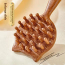 Sandalwood Massage Comb Cute Cat Shape Coarse Toothed Head Hair Therapy Massage Comb Guasha Scraping Body Massage Tool