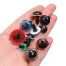 50Pcs/Lot 8-20mm Plastic Eyeball Doll Accessories Black Plush Safety Eyes For DIY Crafts Funny Toy Eyes Animal Gifts Decoration