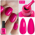 LILYCUTE 7ML Fluorescent Color Series Gel Nail Polish Neon Semi Permanent UV LED Gel Nail Art Soak Off Varnish Design Manicure