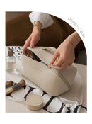 Makeup Organizer Female Toiletry Kit Bag Make Up Case Storage Pouch Luxury Lady Box, Cosmetic Bag, Organizer Bag for Travel Zip