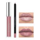 13 color lusterless liquid lipstick+lipliner set lip color makeup velvet lip color long-lasting waterproof VERONNI cosmetics set