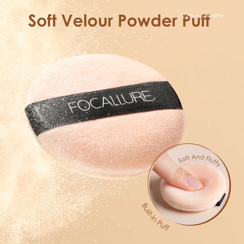 Focallure Invisible Finish Loose Setting Powder Translucent Natural Soft Face Makeup Powder Oil Control Face Loose Powder