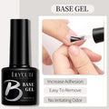 LILYCUTE 7ML 2 IN 1 Flakes Glitter No Wipe Top Coat Gel Nail Polish Vernis Sparking Auroras Semi Permanent UV Gel Nail Art