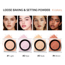Waterproof Loose Baking&Setting Powder Long Lasting Oil Control Matte Setting Powder Natural Brightening Face Cosmetics