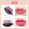 Lazy Lipstick Pearl light Temperature Color Changing Lip-shaped Lipstick Velvet Moisturizing Lip Gloss Waterproof Non-stick Cup