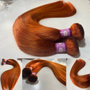 24 26 30 Ginger Orange Real Human Hair Bundles