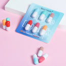 6pcs Mini Cute Capsule Lipstick Set Moisturizing Waterproof Non-stick Cup Matte Velvet Lipstick Woman Makeup Perfect Gifts