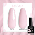 LILYCUTE 7ML Nail Gel Polish Nail Supplies Varnish Semi Permanent Nail Art Manicure Soak Off LED UV Gel Nail Varnishes