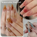 LILYCUTE 7ML Watercolor Nail Gel Peelable Base Gel Polish Function Nail Semi Permanent Soak Off UV Gel Nail Art Manicure Varnish