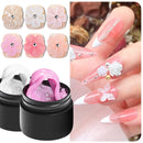 2/3pcs Clear Non-Stick Hand Extension Gel Nail Polish Set 3D Shaping/Sculpting/Carving UV/LED Gel Jelly Hard Gel Manicure DIY