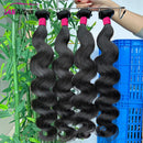 12A Body Wave Bundles Human Hair 100% Natural Peruvian Raw Human Hair Bundles 100%Human Hair Quality 22 24 26 Inch Bundles Deals