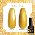 LILYCUTE 7ML Nail Gel Polish Nail Supplies Varnish Semi Permanent Nail Art Manicure Soak Off LED UV Gel Nail Varnishes