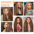 Ombre Highlight Burmese Curly Bundles Human Hair P4/27 13A Unprocessed Brazilian Remy Virgin Extensions 1/3/4pcs for Women
