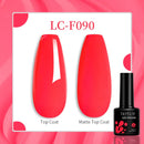 LILYCUTE 7ML Nail Gel Polish Nail Supplies Varnish Semi Permanent Nail Art Manicure Soak Off LED UV Gel Nail Varnishes
