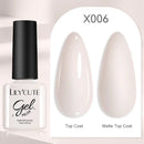 LILYCUTE 7ML 125 Colors Gorgeous Glitter Red Nail Gel Polish Semi Permanent Soak Off LED UV Gel Nail Art Manicure Varnish