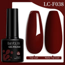 LILYCUTE 7ML 184 Colors Nail Gel Polish Shining Red Glitter Semi Permanent Nail Art Varnish Long Lasting UV LED Gel Manicure