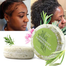 "Applying Strengthen Weak and Brittle Hair to hair"