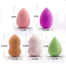 50/20Pcs Mini Makeup Sponge Power Puff Beauty Cosmetic Foundation Puff Makeup Concealer Liquid Mixed Beauty Sponge Make Up Tools