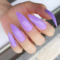 24Pcs Artificial Press On Fake Nail With Jelly Glue Super Long Ballerina Coffin False Nail DIY Wine Red Finger Tip Manicure Tool