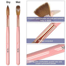 Nail Art Pen Special Nail Art Set 3 Pink Wooden Rod Nail Art Crystal Pen Set Nail Brush Nail Care Tools Manicure Tools