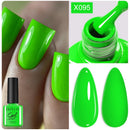 LILYCUTE 7ML 125 Colors Gorgeous Glitter Red Nail Gel Polish Semi Permanent Soak Off LED UV Gel Nail Art Manicure Varnish
