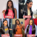 Raw Straight Human Hair Bundles Brazilian Straight Hair Bundles Human Hair 2/3/4 Pcs 8-30 Inches Human Hair Extensions