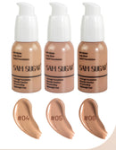 Makeup Primer Milk Set, Makeup Powder, Sponge Puff Four - Piece Set, Durable, Easy Makeup, Makeup Set Christmas Gift