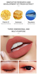 13 color lusterless liquid lipstick+lipliner set lip color makeup velvet lip color long-lasting waterproof VERONNI cosmetics set