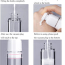 15-100ml Clear Refillable Vacuum Bottles Set Travel Portable Lotion/Spray Bottles Nail Liquid Dispenser Cosmetic Empty Container