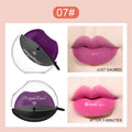 Lazy Lipstick Pearl light Temperature Color Changing Lip-shaped Lipstick Velvet Moisturizing Lip Gloss Waterproof Non-stick Cup