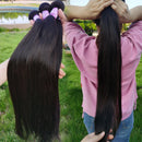 Raw Straight Human Hair Bundles Brazilian Straight Hair Bundles Human Hair 2/3/4 Pcs 8-30 Inches Human Hair Extensions