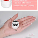 LILYCUTE 8ml 3D Painting Nail Gel White Black Color High Saturation Gradient Pat Multifunctional UV LED No Wipe Manicure Gel