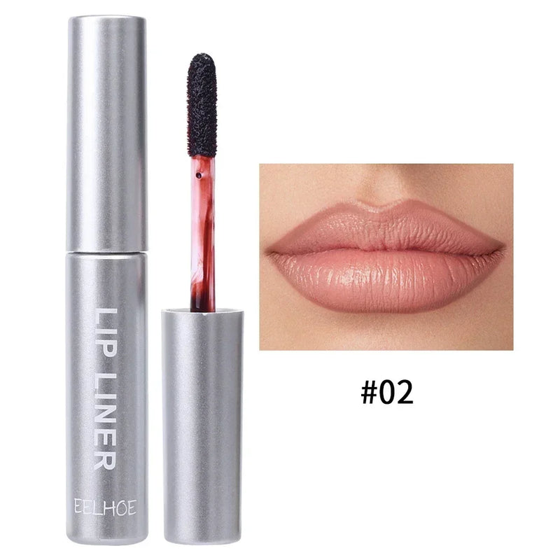 Lasting Peel Off Lip Liner Tattoo Makeup Amazing Waterproof Matte Non-Stick Cup Matte Lip Gloss Sexy Red Contour Lips Cosmetics