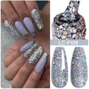 LILYCUTE Dark Grey Matte Color Series Gel Nail Polish Winter Long Lasting Full Coverage Manicure Soak Off Nails Art Gel Varnish