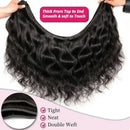 100% Human Hair Brazilian Weave Body Wave 30 40 Inch Virgin 3 4 Bundles Raw Extensions Loose Natural Black Tissage Crochet Remy