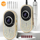 DianaBeauty 45000RPM Electric Nail Drill Machine Rechargeable Nail Polisher Portable Nail File For Gel Nails Remover Manirure