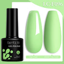 LILYCUTE Dark Grey Matte Color Series Gel Nail Polish Winter Long Lasting Full Coverage Manicure Soak Off Nails Art Gel Varnish