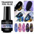 LILYCUTE 8ML Transfer Foil Glue For Starry Nails Semi-Permanant Varnish For Adhesive Sticker Nail Glue Soak Off UV LED Gel Nail