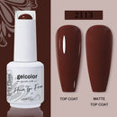 Arte Clavo Red Series Nail Polish Party Colors Gel Varnishes All For Nails Soak Off UV LED Semi Permanent Nail Art Remover Gel