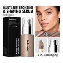 Long Lasting Foundation Serum With Bronzing Shaping Moisturizes Nourishes Skin Brighten Facial Contouring Concealer Cosmetics